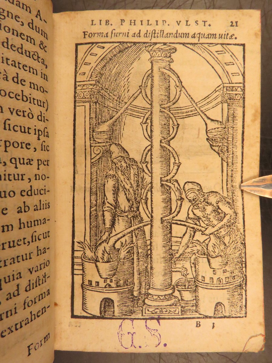 SchilbRareBooks's tweet image. An illustrated treatise on the secrets of nature, focusing on topics such as alchemy and the Philosopher’s Stone! 1572 Philipp Ulsted's "Coelum philosophorum seu liber de secretis naturae." Interested? ow.ly/mkky50YJPM7
Want more? ow.ly/qZji50YJPM8

#Latin #Alchemy
