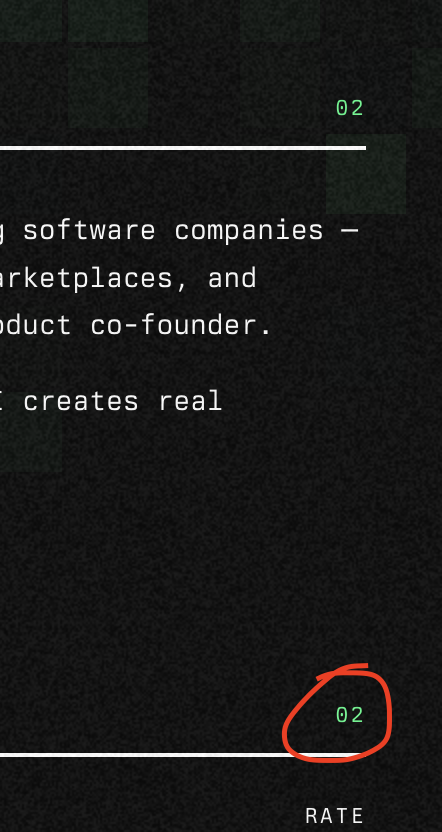 ott_max's tweet photo. @Shpigford love the landing page (https://t.co/ekSSPXE43b) - found a small "typo" - on engagements you probably want the missing "03" instead of a second "02"! 😅 https://t.co/nAc5lgLG4K