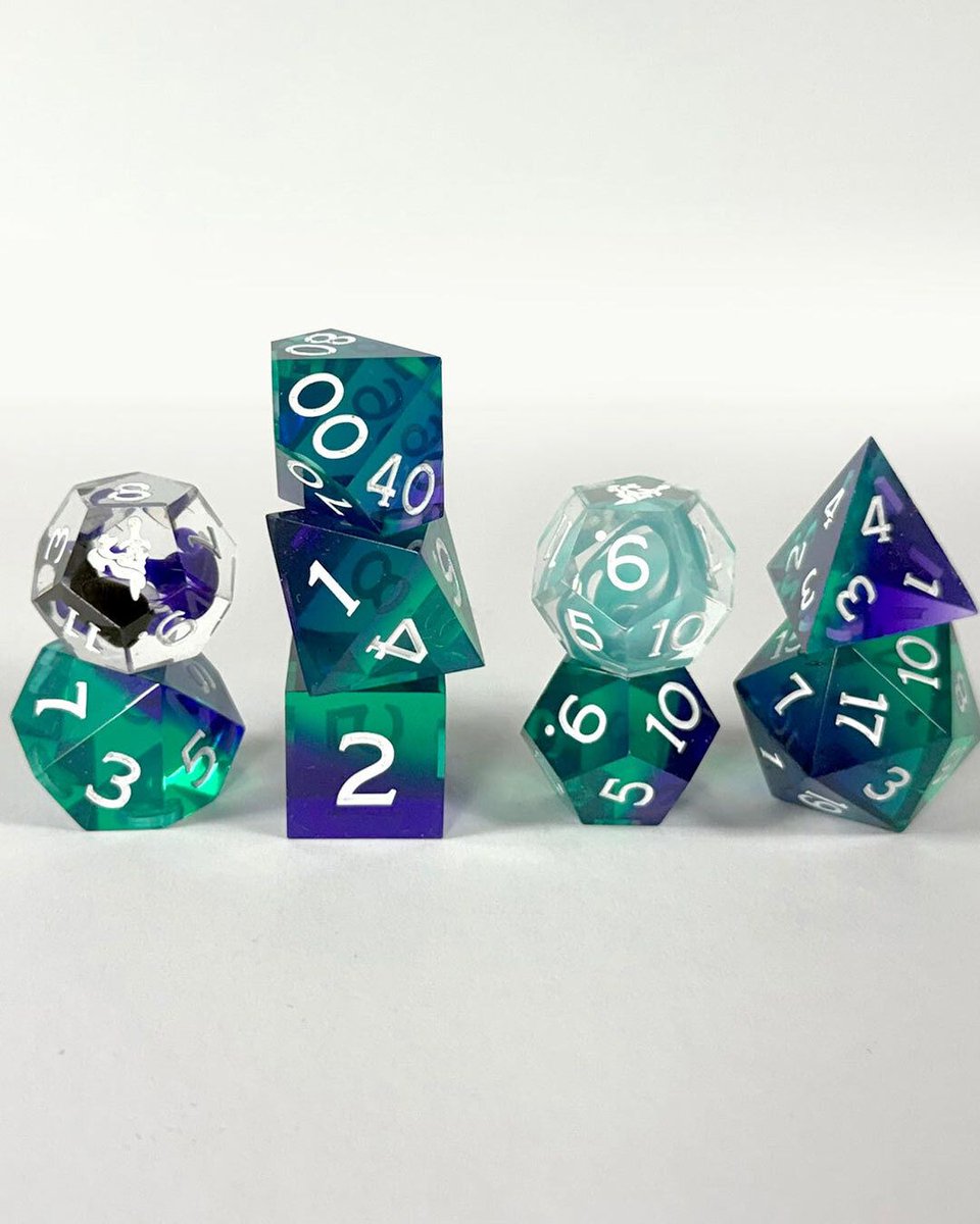 Archonia's tweet image. Dice, dice and more dice! If you're on the hunt for some new shiny math rocks, look no further! 

archo.co/4v9P1a2

#Dice #TTRPG #MathRocks #Dicegoblins