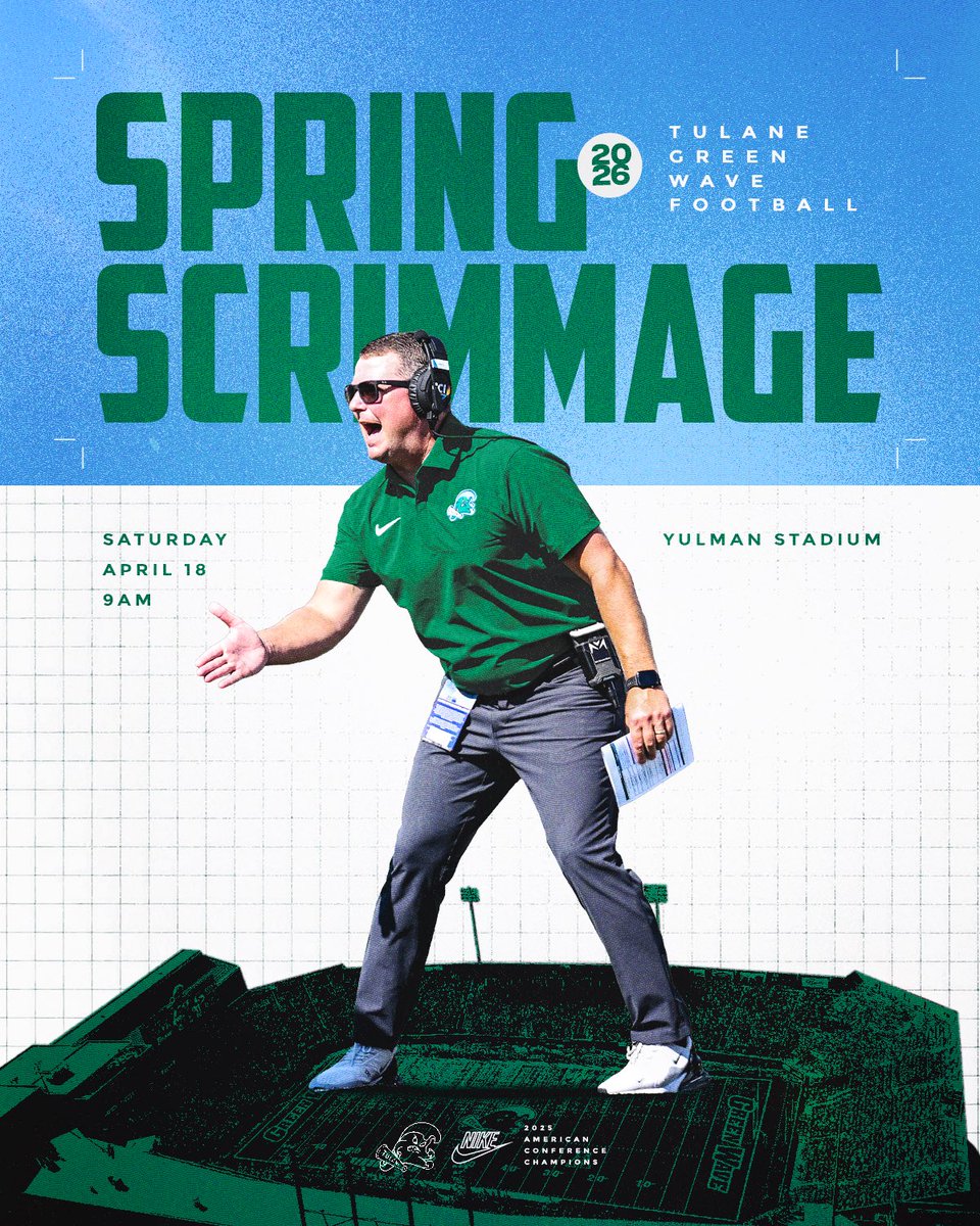 Tulane Football tweet media