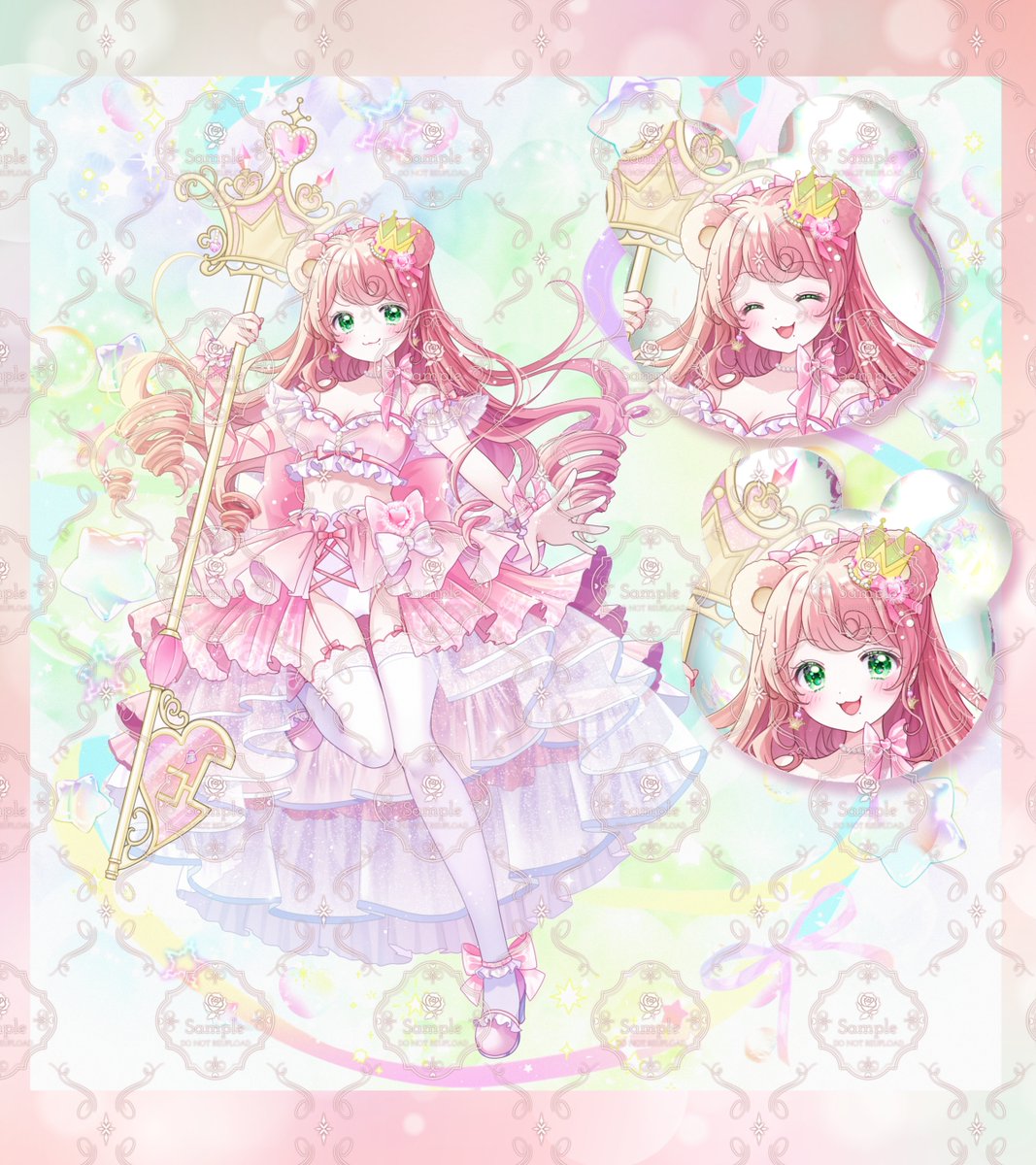 四月朔日くまる*4/14～🔥 tweet media