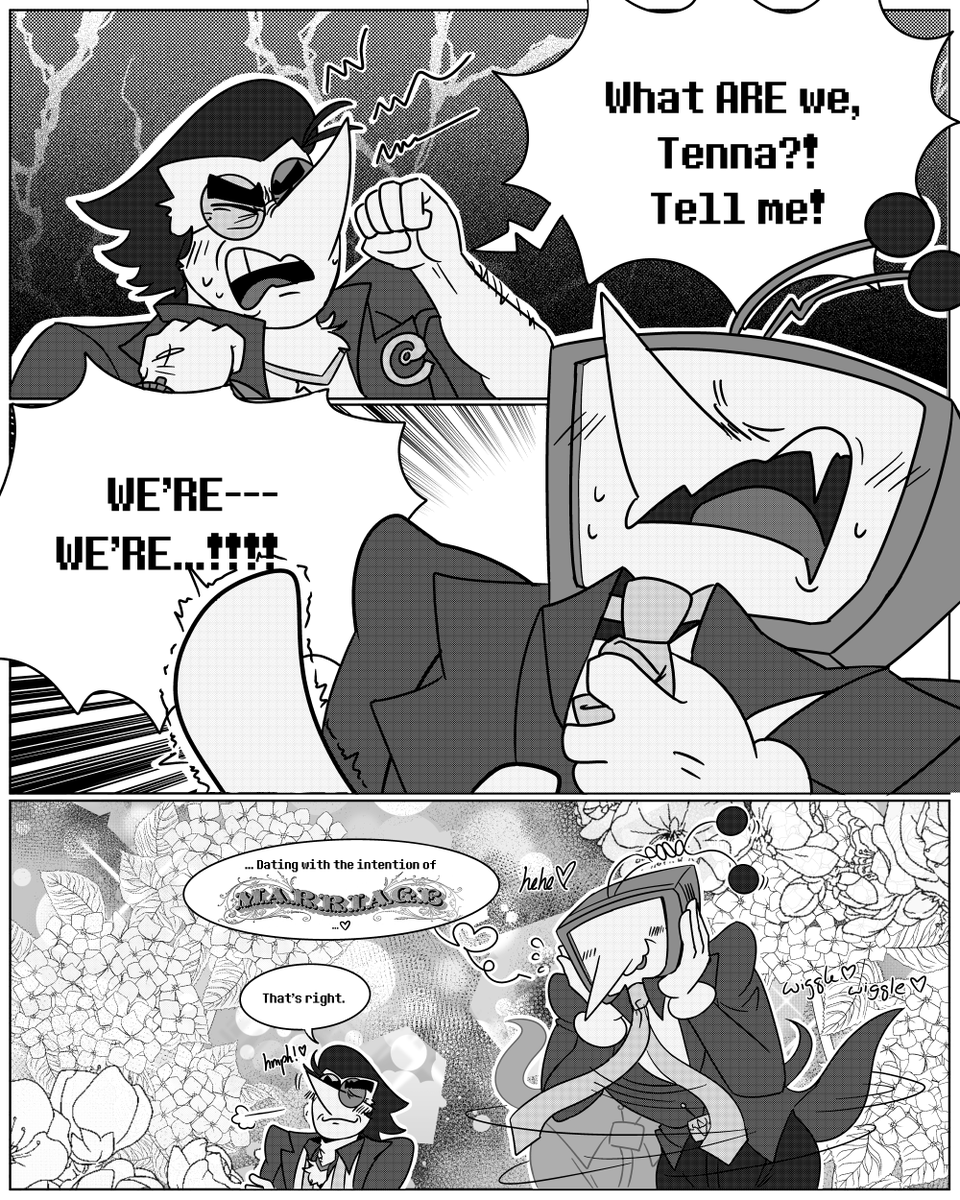 they do this 10 times a day in the green room and everyone hates them #spamtenna #deltarune