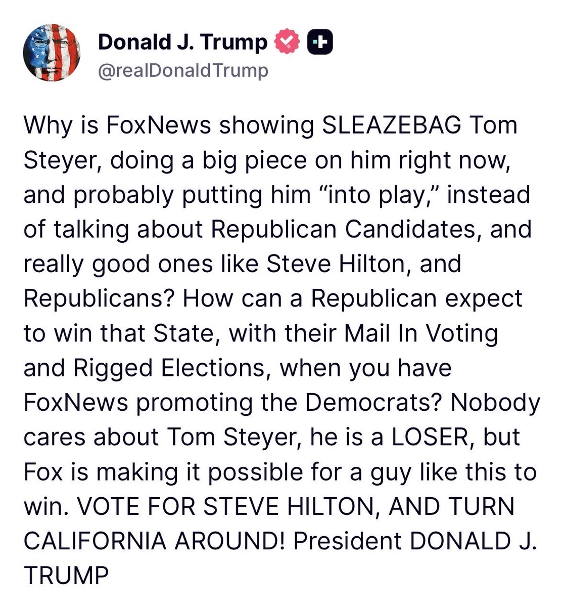 Trump War Room tweet media