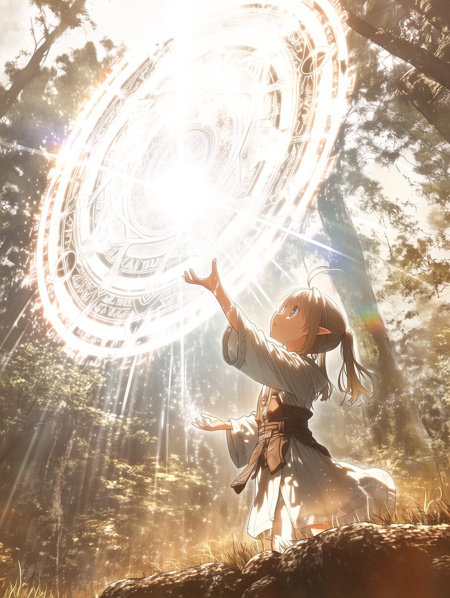 cheke6966's tweet image. 癒しの魔法！！