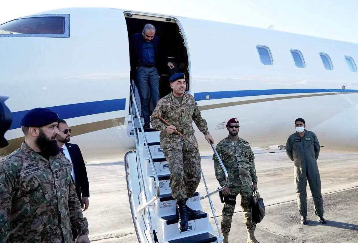 timesofindia's tweet image. #Pakistan’s Army Chief #AsimMunir and Interior Minister #MohsinNaqvi have arrived in #Tehran as part of #Islamabad’s ongoing efforts to mediate between the #UnitedStates and #Iran, the Pakistani military said in a statement on Wednesday.

Track LIVE