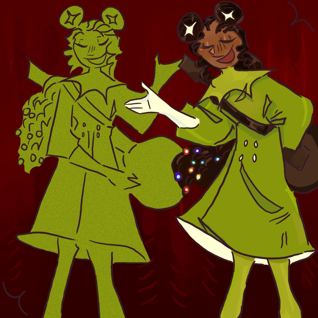 metalichotchoco's tweet image. Kermit if she slayed! A concept for a fashion doll muppets line, Kermit is based off of the wool coat that the og was made from 
#themuppets #kermitthefrog #themuppetshow