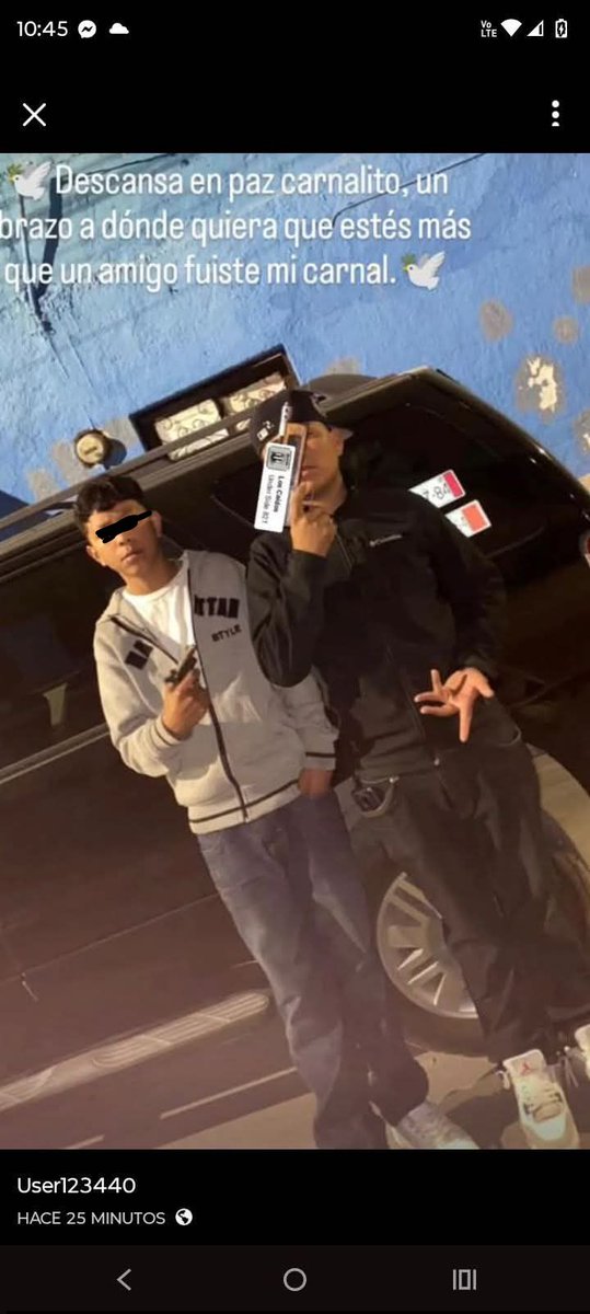 PoderCiudadanoo's tweet image. #QUERETARO: 🚨📱 Circulan imágenes de joven fallecido; habría estado vinculado a conflictos entre grupos en Santa Rosa Jáuregui ⚠️
En redes sociales comenzaron a difundirse imágenes del presunto menor que perdió la vida 😔🕊️, en las que aparece portando armas hechizas en compañía