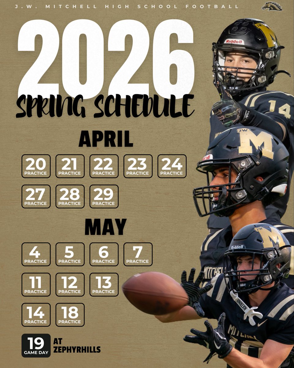 JW Mitchell HS Football tweet media