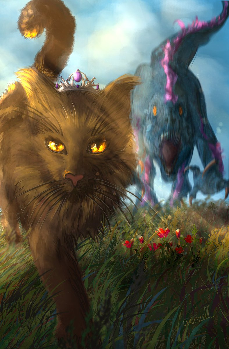 akinzell177520's tweet image. You don't want to upset her. 
Dungeon crawler carl fanart.
#dcc #dungeoncrawlercarl #fanart #books