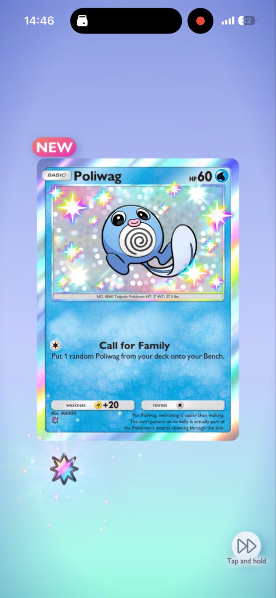 ThetrainerGo's tweet photo. This is free daily pack from my morning routine ♥️ and ofcourse, i'll take it 😈

#PokemonTCGPocket 
#Trending https://t.co/zuDqIfYEFv