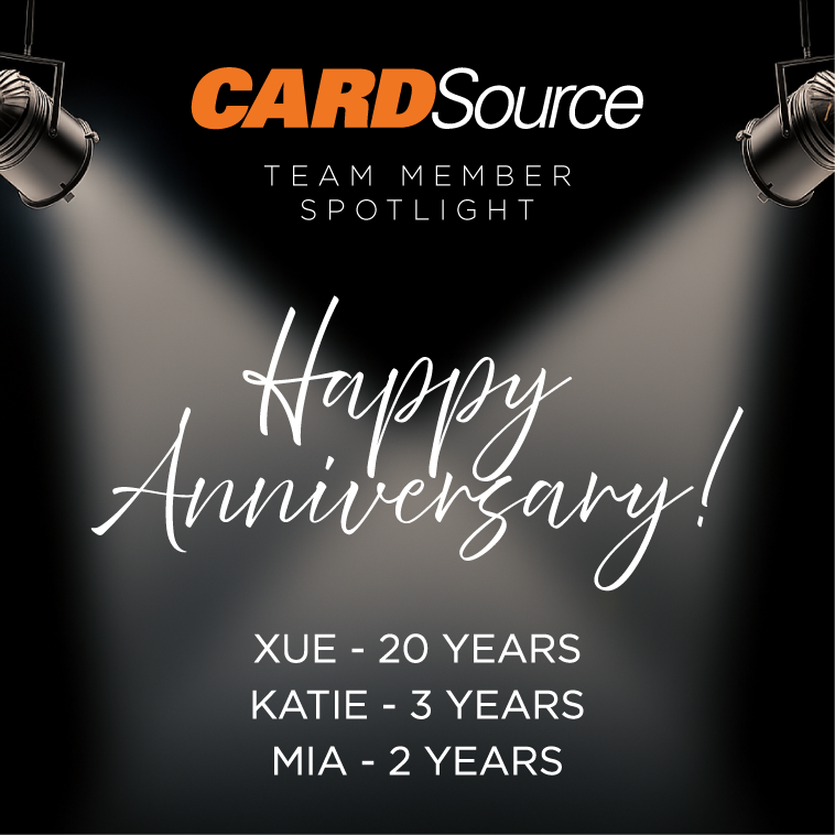 CARDSourceMN's tweet image. Please join us in giving a shoutout to our incredible team members celebrating work anniversaries this month!  👏
Thank you for the dedication and hustle you bring to CARDSource every day!
#TeamRecognition