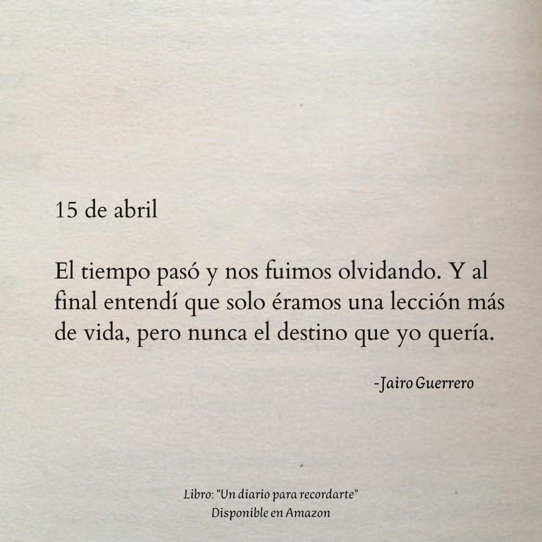 15 de abril. 🍂