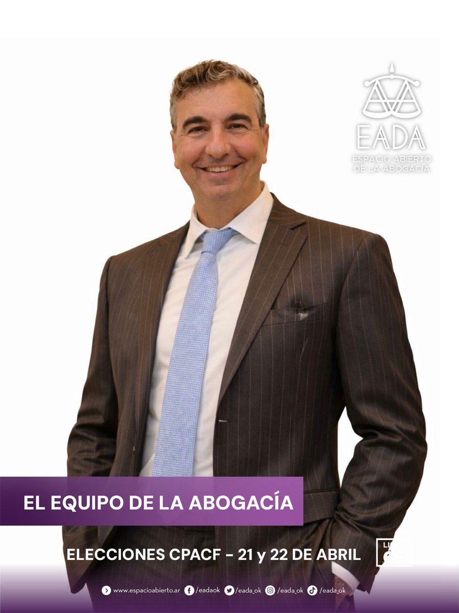 dantegmorini's tweet photo. Por la defensa, reconocimiento y jerarquización de #abogados y #abogadas ⚖ @rubenramosok Presidente
@eada_ok https://t.co/o3DNjMRRbE