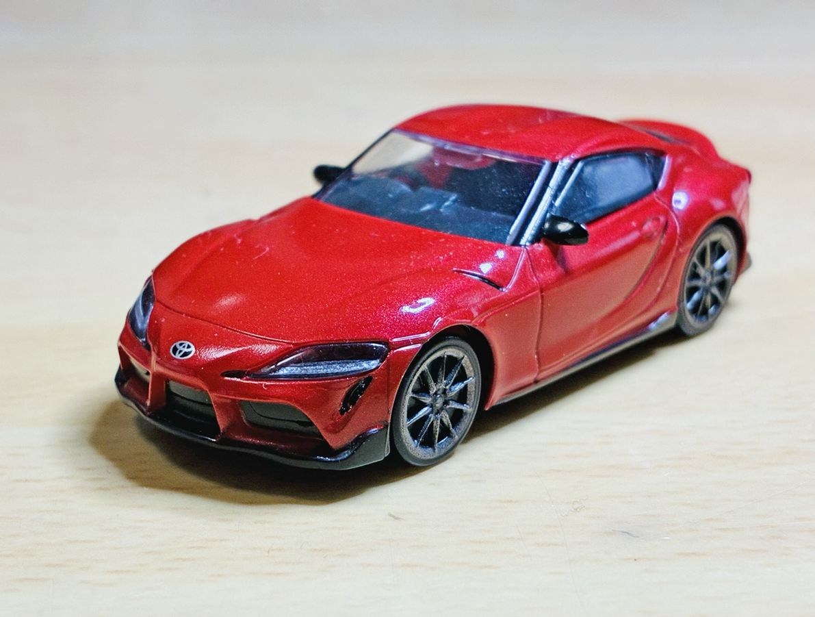 ホビーガチャGRスープラかっこええ☺️
最近のガチャガチャはすごいっすね 