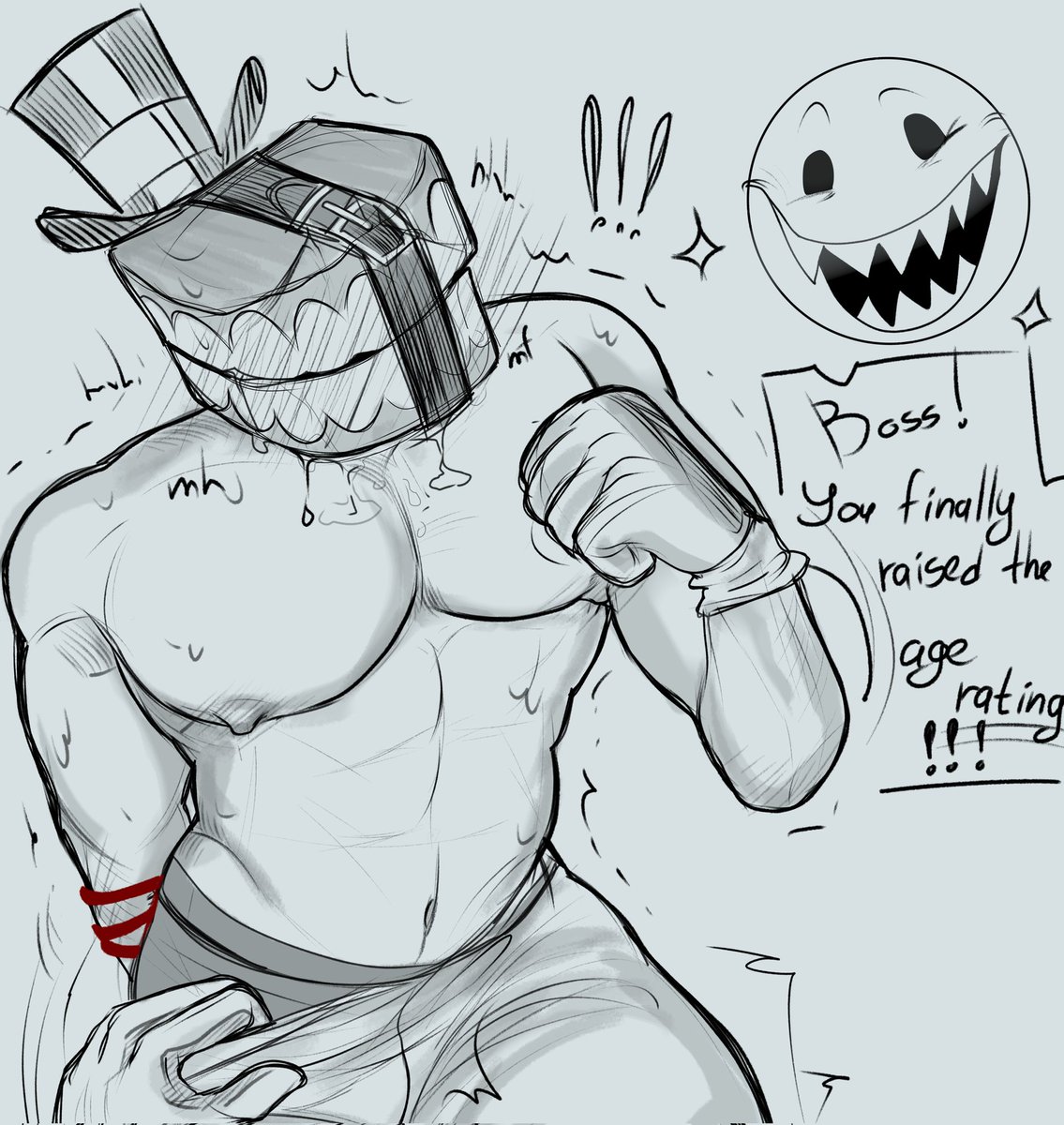 StefanAigner1's tweet image. #TADC #caine #bubble 
 You liked the slop Caine so much, and I share those feelings.