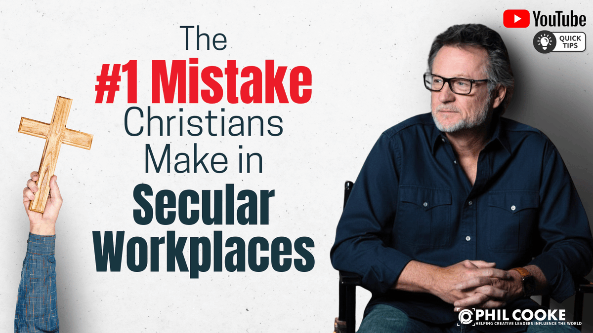 PhilCooke's tweet image. Are you hurting your Christian witness? Here's the biggest mistake I see in Hollywood and the secular marketplace. Watch the quick tip now: youtu.be/EiKr2ThwhaY
#careeradvice #christianleadership