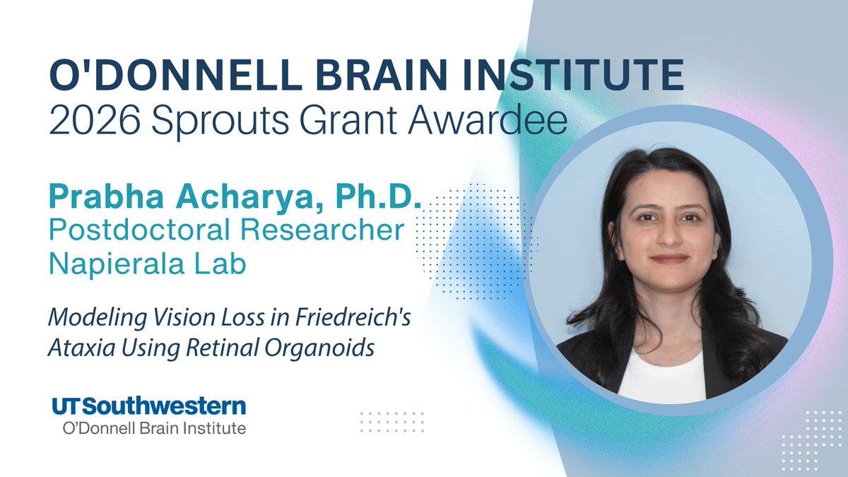 UT Southwestern O'Donnell Brain Institute tweet media