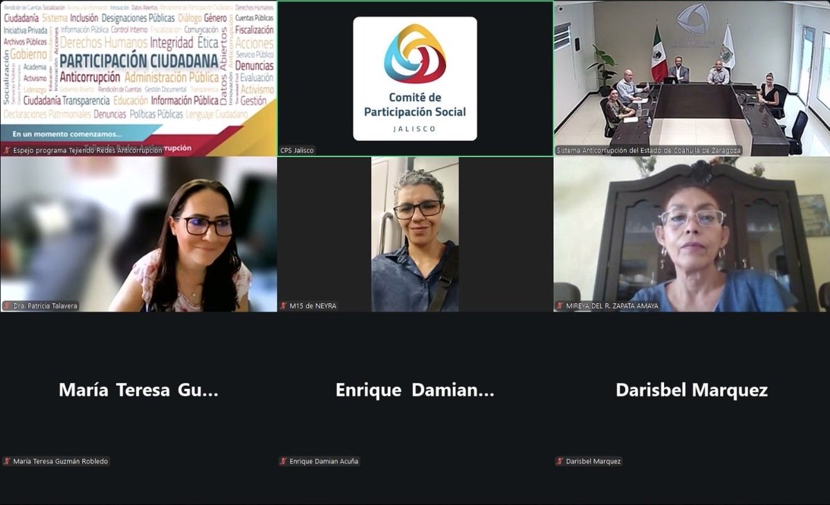 cpsseajal's tweet photo. 🔴#EnVivo | 💬Programa 164 #TejiendoRedesAnticorrupción con el tema “Sistema Nacional Anticorrupción: resultados, retos y perspectivas”.

🗣️@Patitalavera, Presidenta del @ComiteCPC del Sistema Nacional Anticorrupción.

🎥 Conéctate
▶️ https://t.co/wLAjfUqYRr https://t.co/FuwWHs21RX