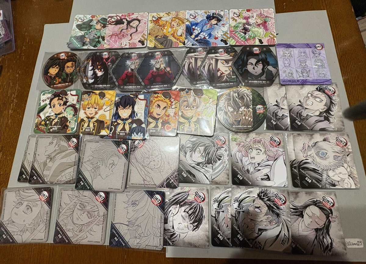 Ocamus73's tweet photo. 鬼滅の刃【交換】時透無一郎
【求】画像5
＊ぱしゃこれのみ同種交換、其ノ捌以外の無一郎
＊呼吸チェキ
＊柱カフェチェキ
＊フレーズカード
＊ランチョンマット、ケース、WD、無一郎

【譲】画像1〜4

＊ご不快無ければ、同異種、比率、複数提供◎

＊お気軽にお声掛けとご相談を宜しくお願い致します https://t.co/cBy0TQwVnB