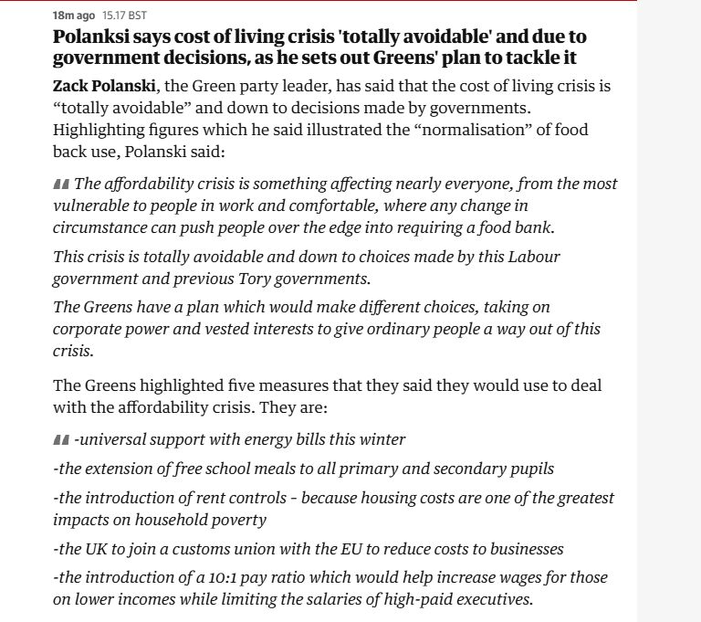 Zack Polanski tweet media