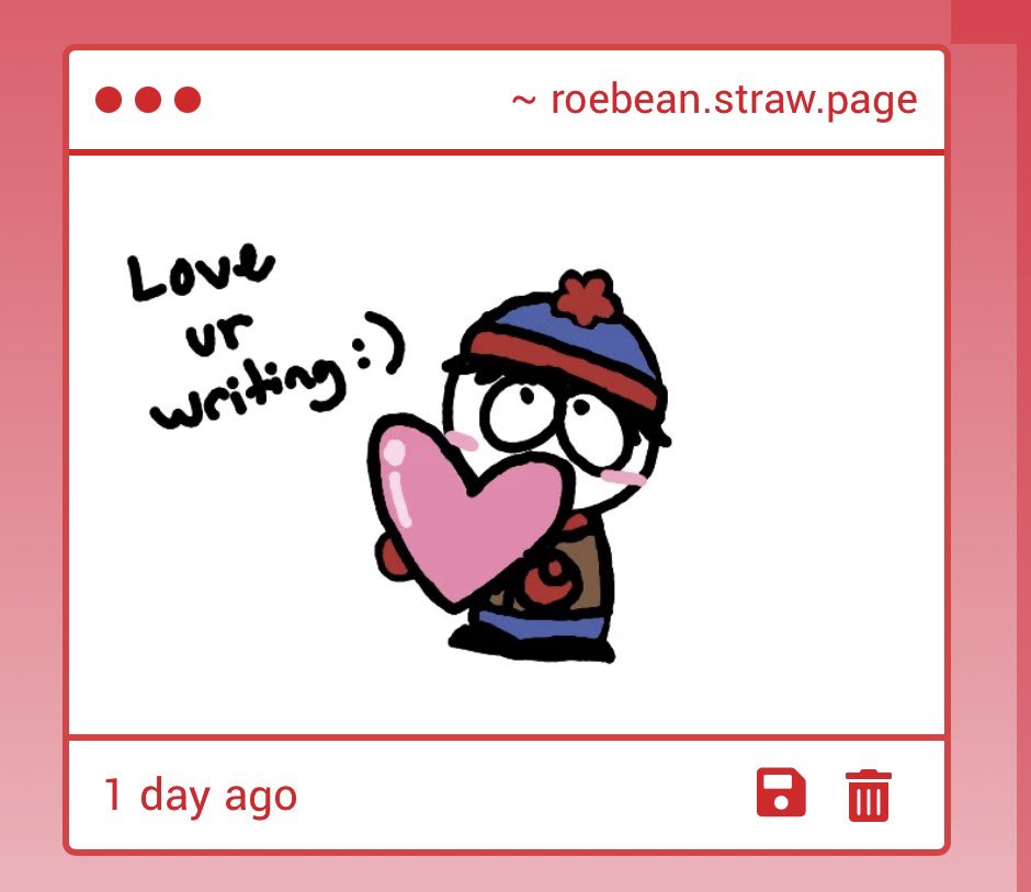 roebean21's tweet photo. Cutest thing ever thank you ily ❤️💙 https://t.co/M0GFleu8lZ