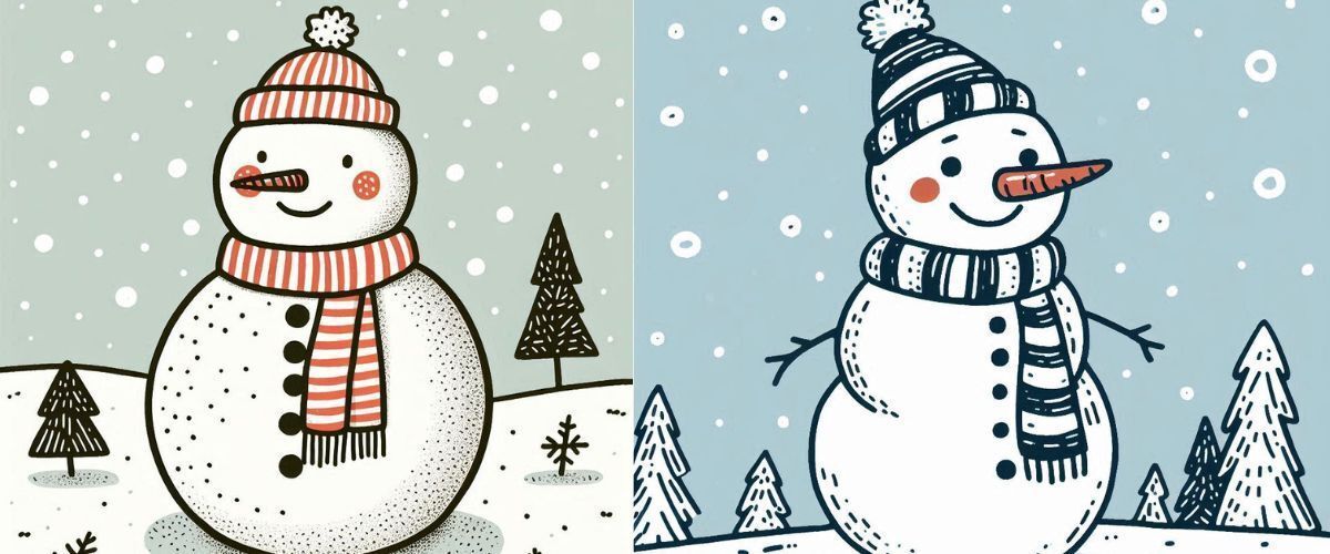 underxmastree's tweet photo. Not feeling Santa? No problem… try drawing Frosty instead ☃️ (less beard, more carrot!)
https://t.co/Jlh5IciN3A
#SnowMuchFun #CreativeChristmas https://t.co/vseR3H45To