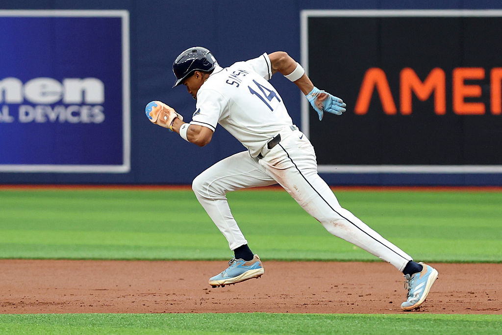 OptaSTATS's tweet photo. Players w/ 50 or More SB &amp; Less Than 50 Ks Through First 125 Games in MLB - Live-Ball Era

Chandler Simpson         51 SB, 46 K
Tim Raines                        85 SB, 44 K https://t.co/HEtrSTPhZN