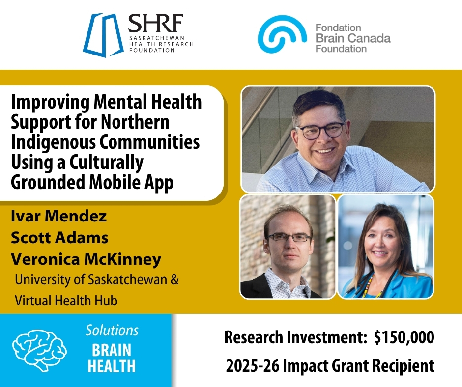 Saskatchewan Health Research Foundation - SHRF tweet media