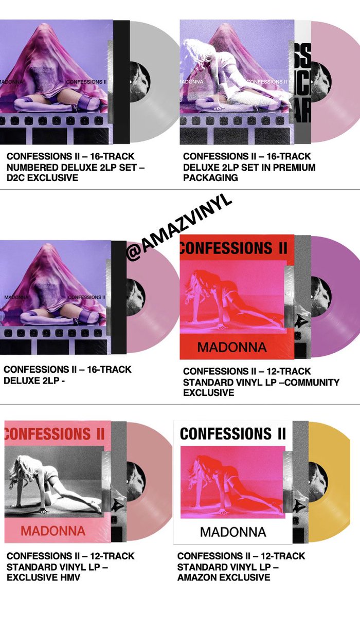 flovancity's tweet photo. All versions for now… #madonna #COADF2 #COADF #IFEELSOFREE @DrownedMadonna https://t.co/UcW439EOjn