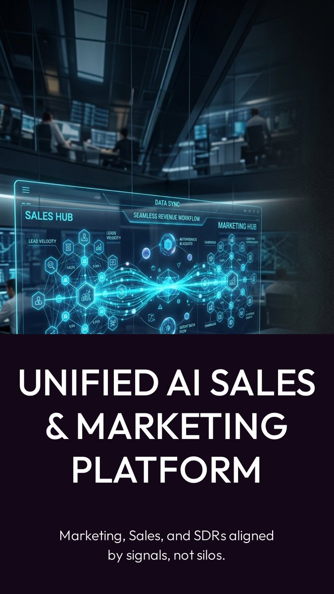 salesboxai's tweet photo. Burnout isn’t a badge—it’s a broken system. 😮‍💨SDRs stuck in tool chaos, missing real buying signals.

Switch to Signal-Led AI Prospecting 🎯for real-time intent and smarter outreach.
👉Join live session + Q&amp;A with Alex Roy on Apr 22, 11am PST: https://t.co/Ju983wKk6s

#GTM https://t.co/6JWZXxESOJ