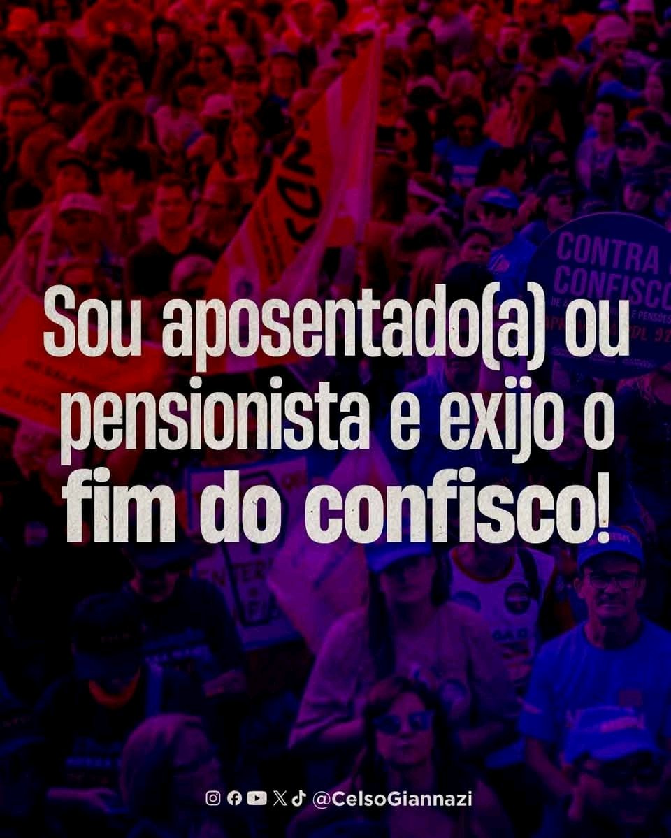 <a href="/SempreApoema/">Apoema Sempre</a> <a href="/klen_eliveti/">Eliveti Klen</a> <a href="/celo_armstrong/">Marcelo Armstrong da Silva</a> <a href="/nunesmarquesk/">Kassio Nunes Marques</a> <a href="/MinAMendonca/">André Mendonça</a> <a href="/Cristianozaninm/">Cristiano Zanin Martins</a> <a href="/FlavioDino/">Flávio Dino 🇧🇷</a> <a href="/ICLNoticias/">ICL Notícias</a> <a href="/gilmarmendes/">Gilmar Mendes</a> <a href="/STF_oficial/">STF</a> <a href="/CristianoZanin/">Cristiano Zanin</a> Aposentados pedem equidade. Ministros, decidam. Votem inconstitucionalidade do art. 149 EC103/19.  @nunesmarquesK
<a href="/MinAMendonca/">André Mendonça</a>
<a href="/Cristianozaninm/">Cristiano Zanin Martins</a>
<a href="/FlavioDino/">Flávio Dino 🇧🇷</a>  
<a href="/ICLNoticias/">ICL Notícias</a>
👇   Justiça Social
Ministro Fachin Paute ADI 6254 
#aposentadoriajusta