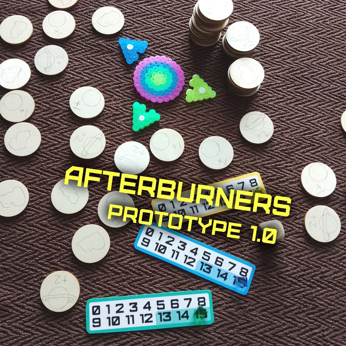 Valhallions's tweet image. Afterburners is at the testing stages!

Here's a sneak peek of this micro, space resource gathering game.

As you can see the resource tiles need a bit of an upgrade but that's coming soon!

Initial tests are going great!

#tabletopgames #boardgames #tabletop #microgames