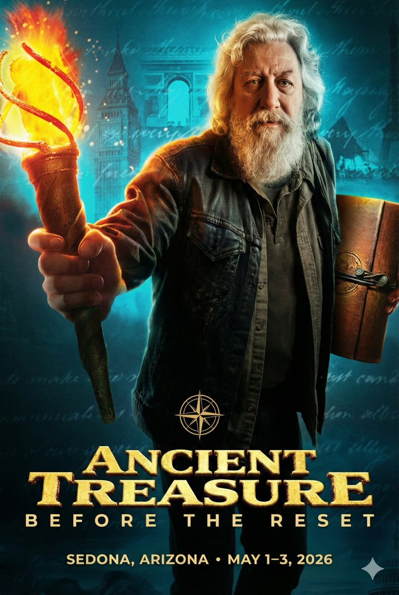 QuestForAncient's tweet image. Ancient cataclysms. Lost knowledge. Forbidden history. Randall Carlson is LIVE at Quest for Ancient Civilizations in Sedona May 1–3 Are we finally uncovering the truth of our past? This is where the real conversation begins.

#RandallCarlson #AncientCivilizations #SedonaQuest