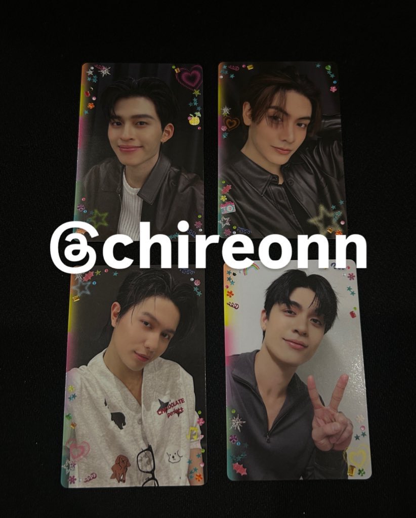 wts / ขาย

เหมากองเท่านั้น!

ปอนด์ จุง วิลเลี่ยม จอส
fanival

4 pcs / 270 ฿

- จัดส่ง 30฿
- นัดรับ f2f สยาม / central world / ตามเส้น bts / หน้าตึก gmm
#ตลาดนัดgmmtv #ตลาดนัดgmm #ตลาดนัดปอนด์ภูวิน #ตลาดนัดวิลเลี่ยมเอส #ตลาดนัดจุงดัง #ตลาดนัดจอสกวิน