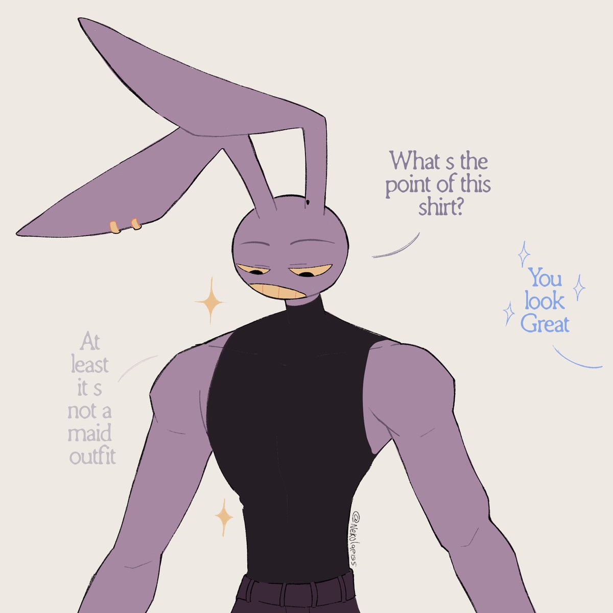 nekolapiss's tweet image. It's a personal preference, but... the first one is the best 🙂‍↕️

#jax #tadc #jaxtadc