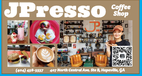 GoSeeDoATL's tweet photo. The @ATLDistrict has locally owned coffee shops worth stopping: JPresso, Yay! Beignet and Krack Tea are waiting for you in Hapeville. Grab a GoSeeDoATL guide when you land or visit https://t.co/wAYt0PWNFY. ☕🍩 #GoSeeDoATL #ATLAirportDistrict #supportlocalATL #ATLcoffee https://t.co/FCa3KXoDpM