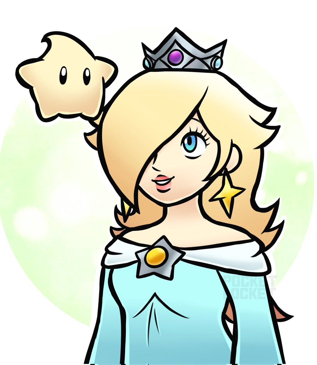Simple Rosalina and Luma drawing.

#supermario #Rosalina #princessrosalina #Rosalina #digitalart