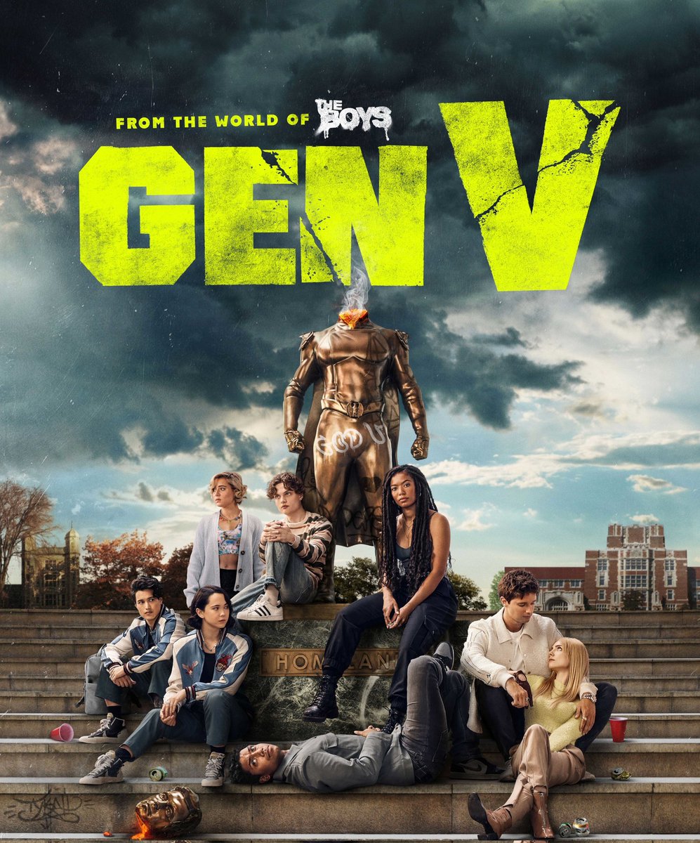 witch_natural's tweet image. And here we are now... #GenV (2023-...) S1. I was hesitant to start this #spinoff of #TheBoys because I'm not much of a fan of spinoffs. But I started anyway, and we shall see...
 
😬😬😬