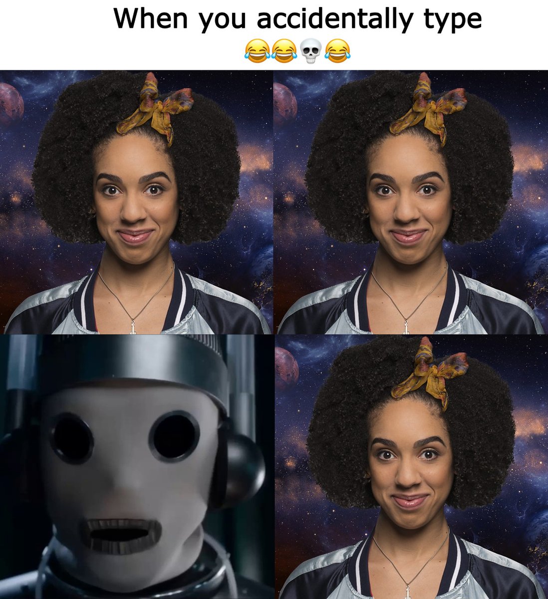 Yanshtaynn's tweet image. Bill Potts mentioned 😁