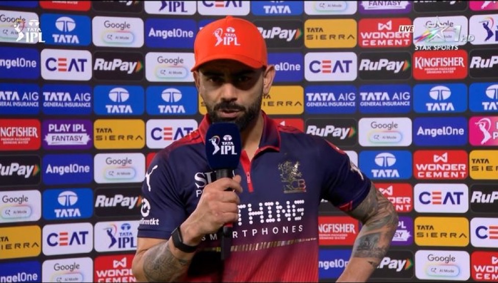 He wasn't well, his knee was sore, eyes had problem, struggling with ankle 

But still he stepped up for this team. No wonder RCB loves him and treats him like a KING