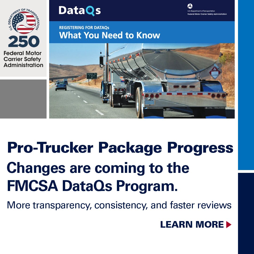 FMCSA tweet media