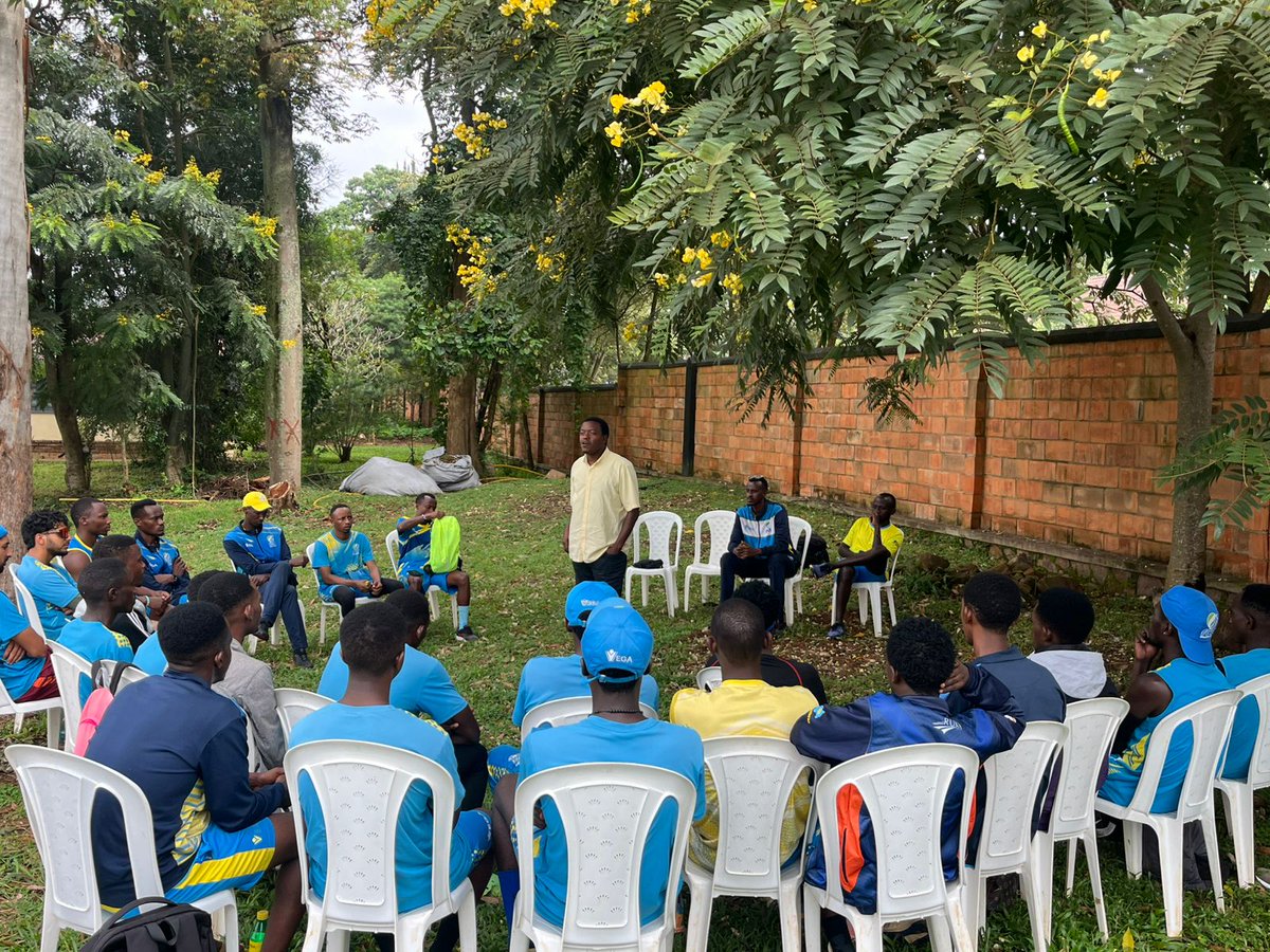 RwandaCricket's tweet image. Building strength beyond the pitch 
Yesterday, our Men’s National Team engaged in a powerful resilience session with Dr Hypolite Ntigurirwa, focusing on developing a mindset that serves purpose both in sport and life.

#RwandaCricket #MentalStrength #Resilience #TeamRwanda