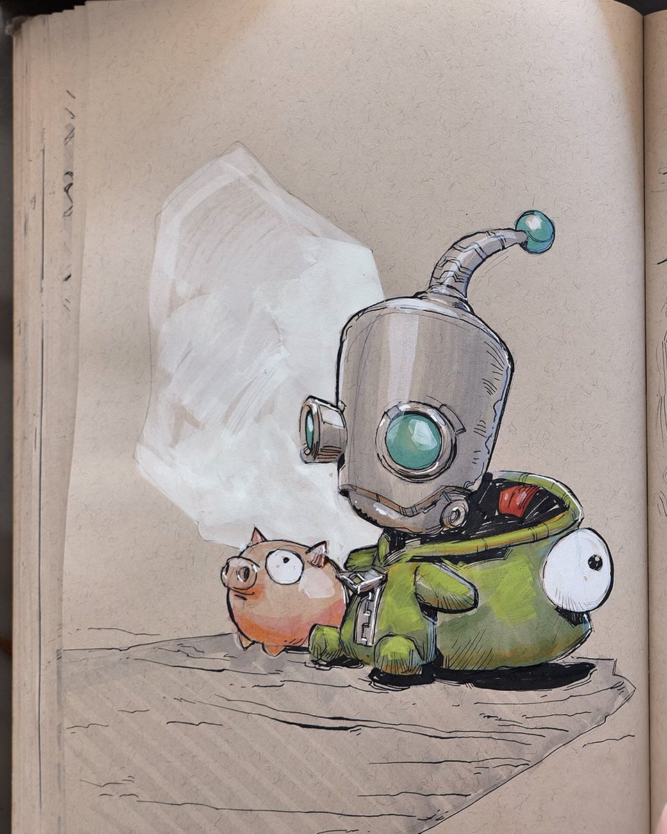 prokotv's tweet image. We'll be releasing a new sketchbook tour with @toyagogo this week. Here's just a few sketches to get you excited 😁

Also, his new line weight course is on sale for 15% off now through April 24th - proko.com/toyagogo

#sketchbook