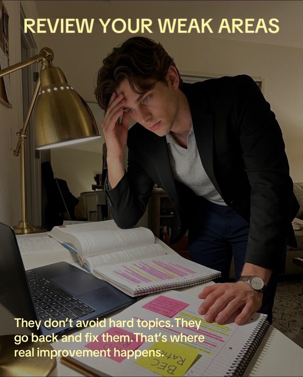 CRUSHTheCPAExam's tweet image. The method is simple. The discipline is the hard part. Save this and come back when you need it.

Read carousel here: instagram.com/p/DXKRzQkgYN_/…

#cpaprep #cpa #cpacandidate #cpaexam #cpawareness