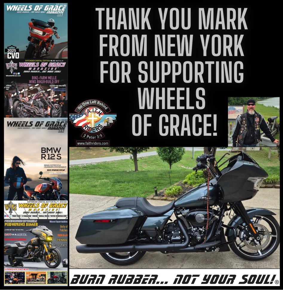 wheelsofgrace02's tweet image. #magazine #newyork #subscription #bikers #christianliving