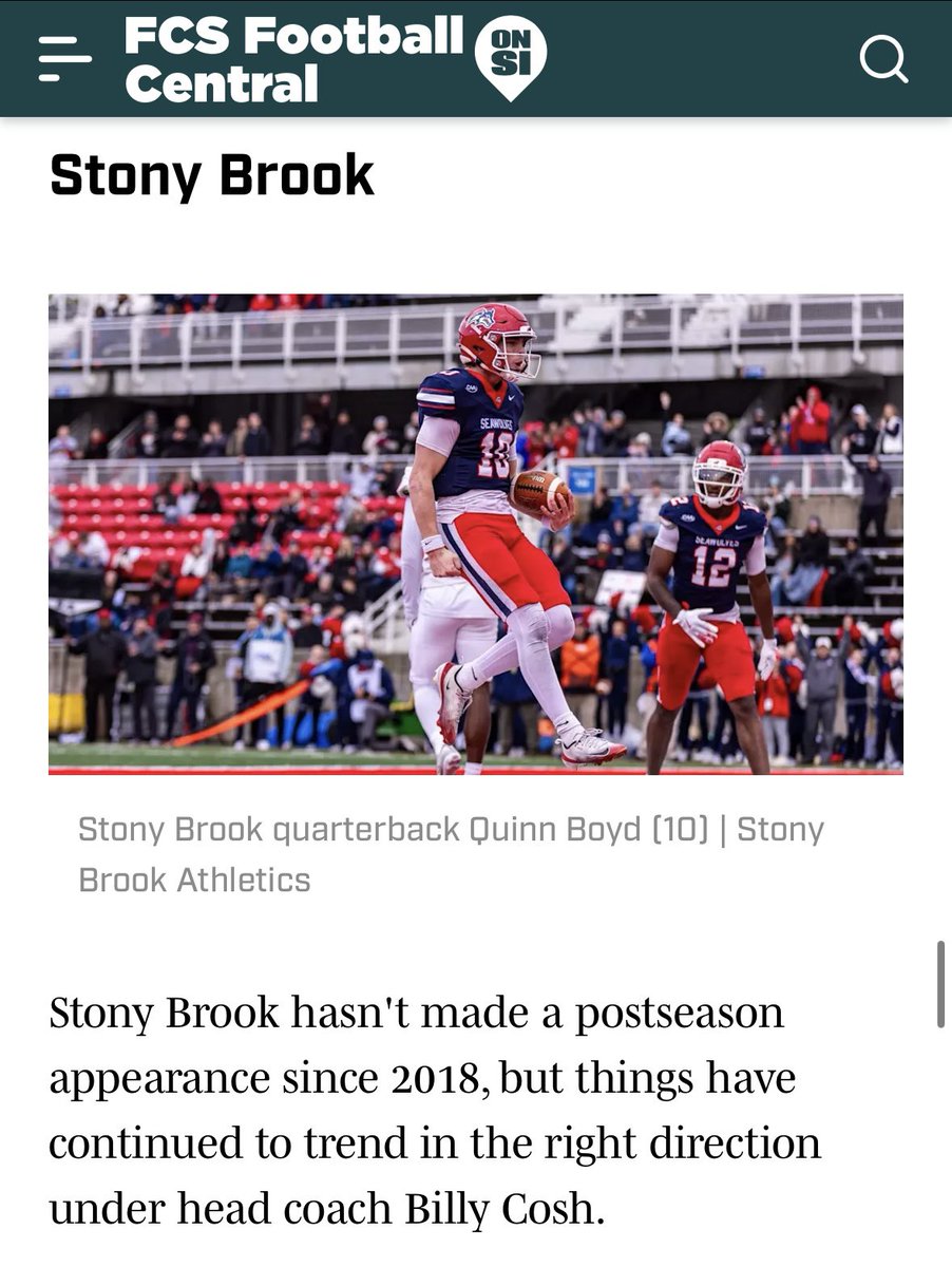 StonyBrookFB's tweet photo. 👀👀

#As1 | @The__Bluebloods https://t.co/esA3knljhg