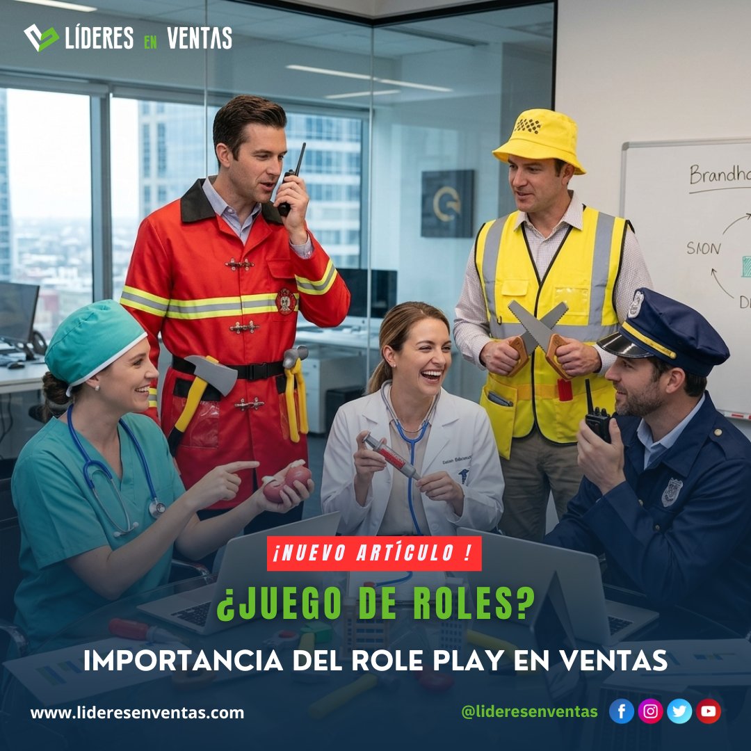Se tenía que decir:

Muchos equipos de ventas evitan el role play. 😬

Les incomoda.
Les da flojera.
Lo ven como pérdida de tiempo.

Y luego salen a “practicar”…
con clientes reales. ⚠️

El resultado:
errores caros y oportunidades perdidas.

La ironía es brutal:
queremos