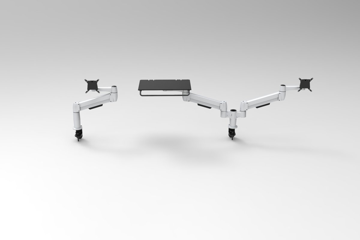 adaptergoNA's tweet image. SpaceArm is designed as a modular system, allowing different configurations for reach, height, and monitor setup.

And because it’s modular, configurations can be updated later — without replacing the entire system.

#ergonomics #officedesign #workspace