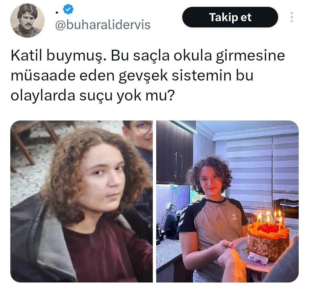 Saç bile suçlandı, okulların güvenliğini sağlamayanlar suçlanmadı.