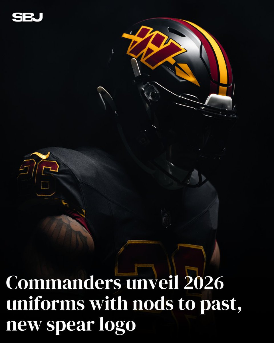 The Washington Commanders unveiled 2026 uniforms reintroducing their ...